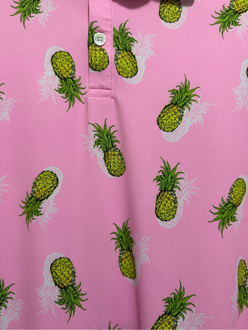Sunday Swagger Pineapple Golf Polo XL - Picture 3 of 5